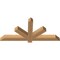 Ekena Millwork Kennewick Timber Gable Bracket, Western Red Cedar, 48"W x 22"H x 3 1/2"D x 3 1/2"F, 11/12 Pitch GBW048X22X0404KEN00SWR - alternate 2